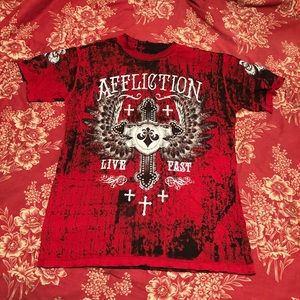 Men’s affliction t shirt